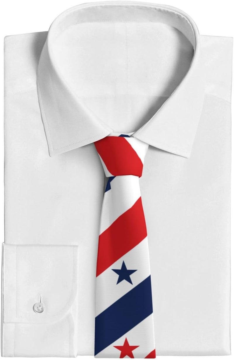 AKMCBSH National Flags Tie Comfortable Soft Novelty Necktie Unisex for Weddings Party Birthday Gift - Image 5